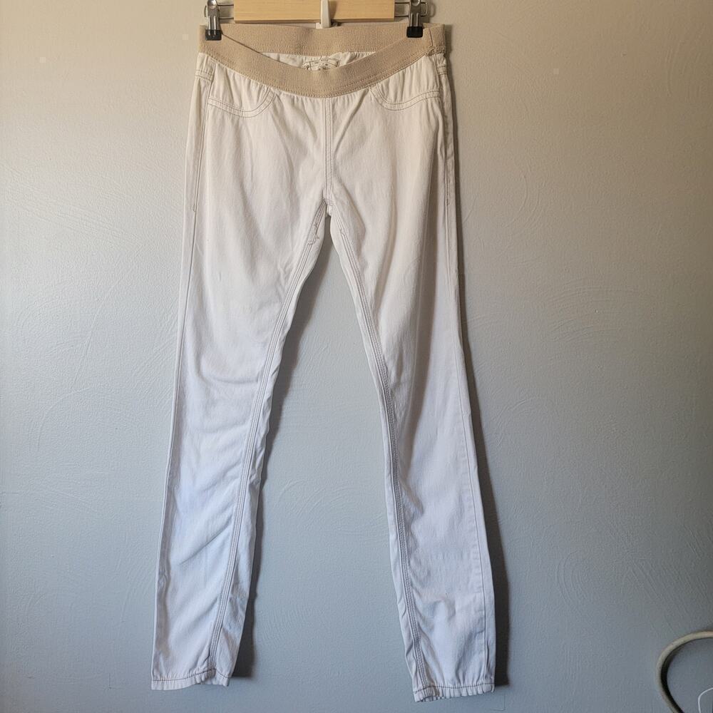 Free People Cream White Leggings